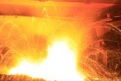 Pic of molten metal